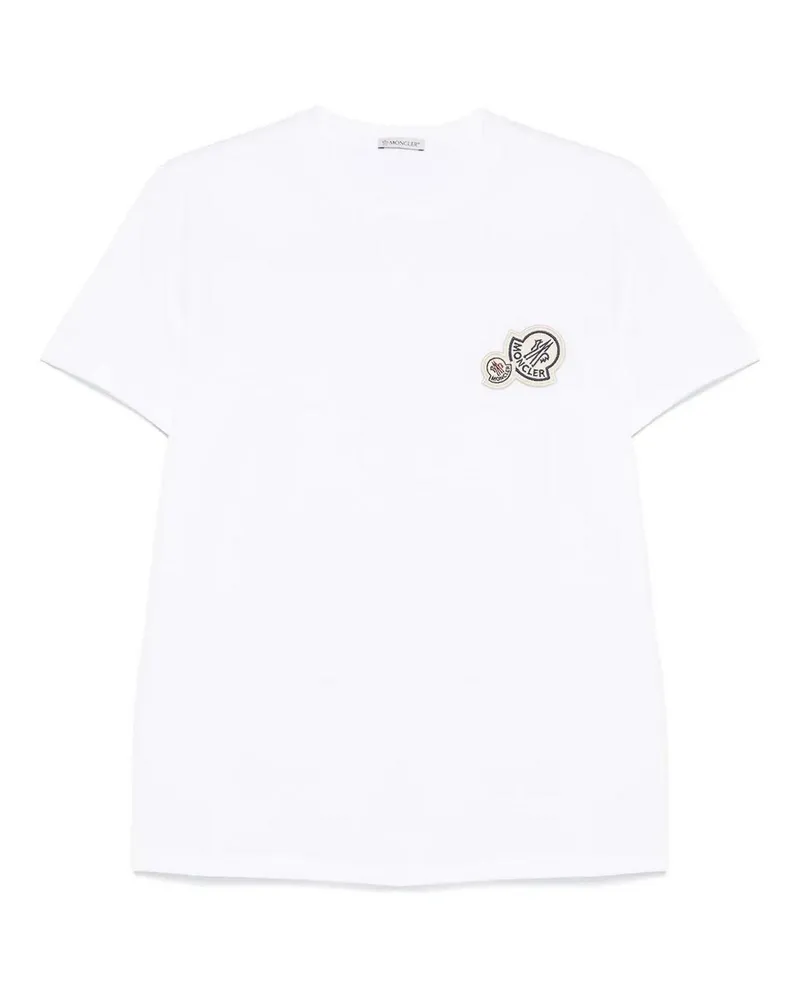 Moncler T-Shirt - Weiß Weiß