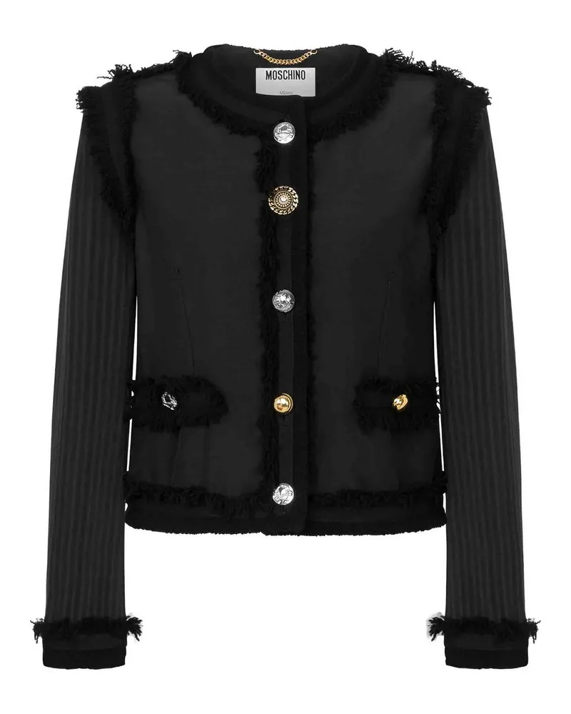 Moschino Casualjacke - Schwarz Schwarz