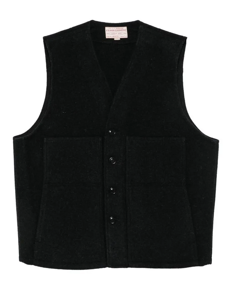 Filson Weste - Schwarz Schwarz