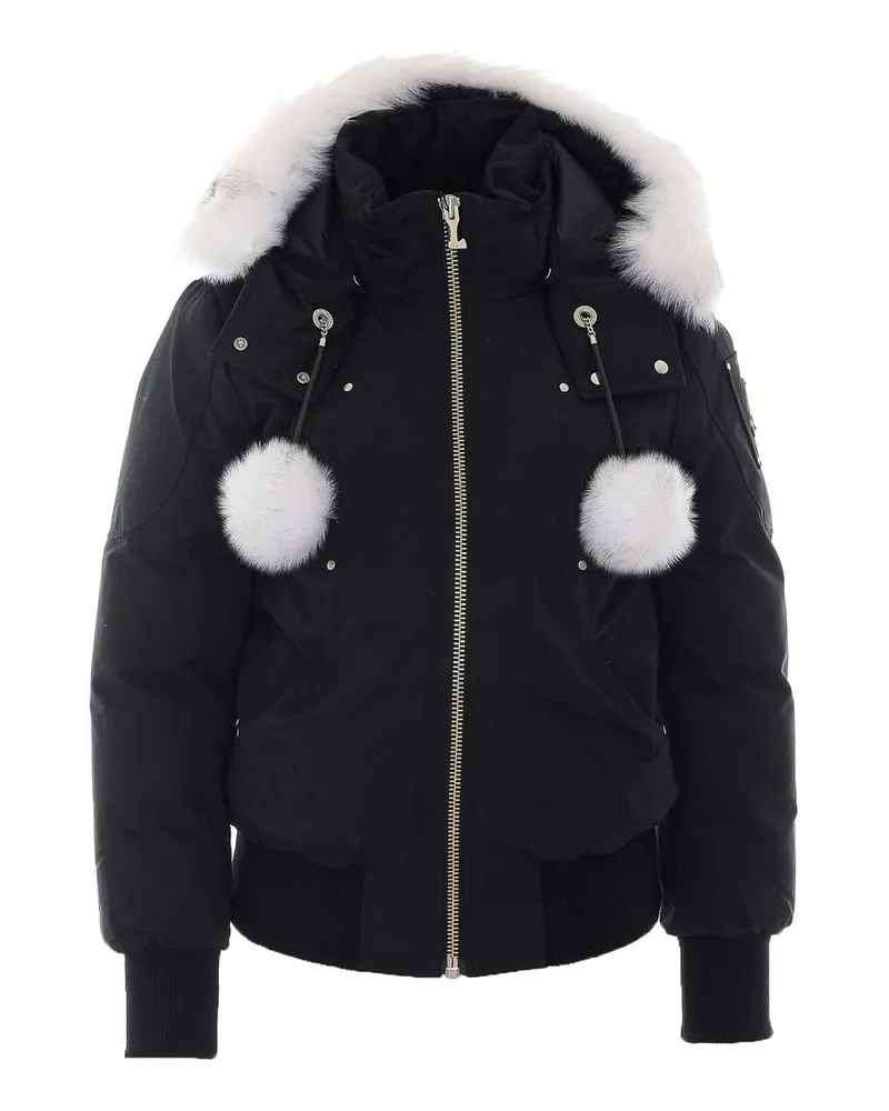Moose Knuckles Bomberjacke - Schwarz Schwarz