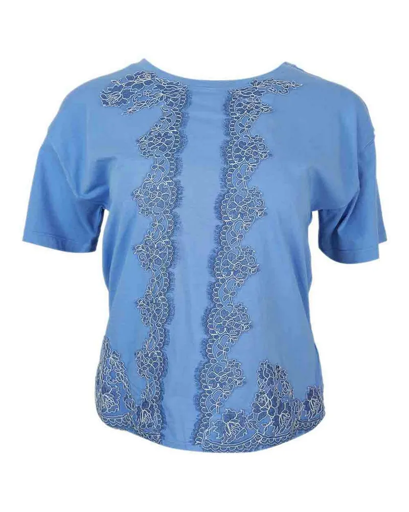 Ermanno Scervino T-Shirt - Hellblau Hellblau
