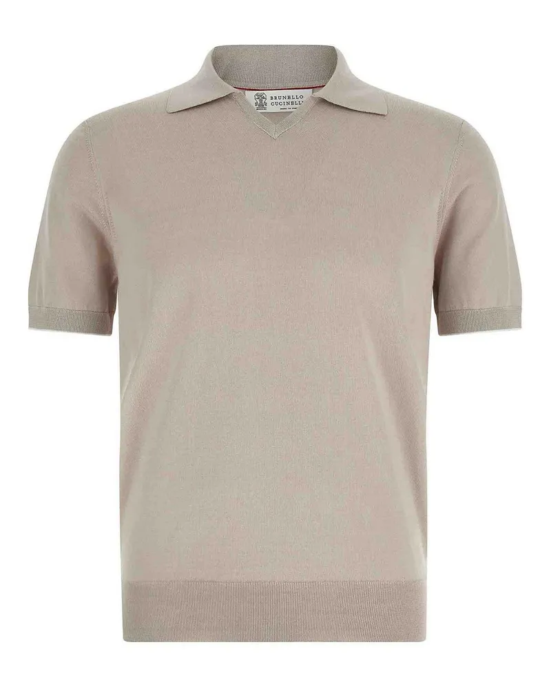 Brunello Cucinelli Poloshirt - Beige Beige