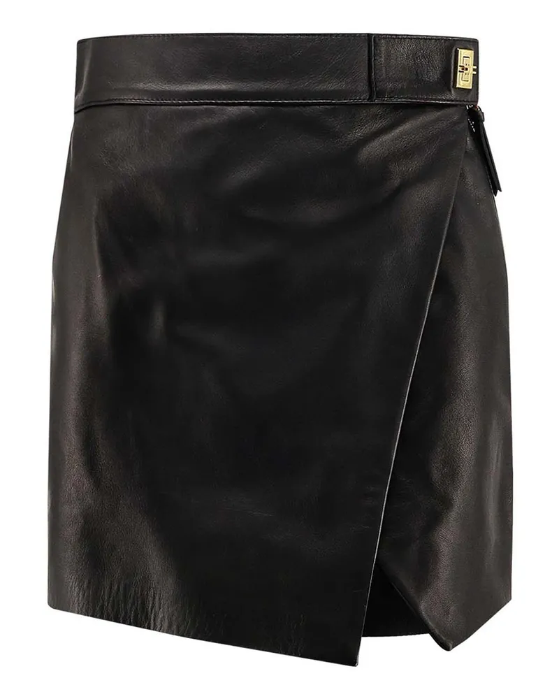 Elisabetta Franchi Minirock - Schwarz Schwarz