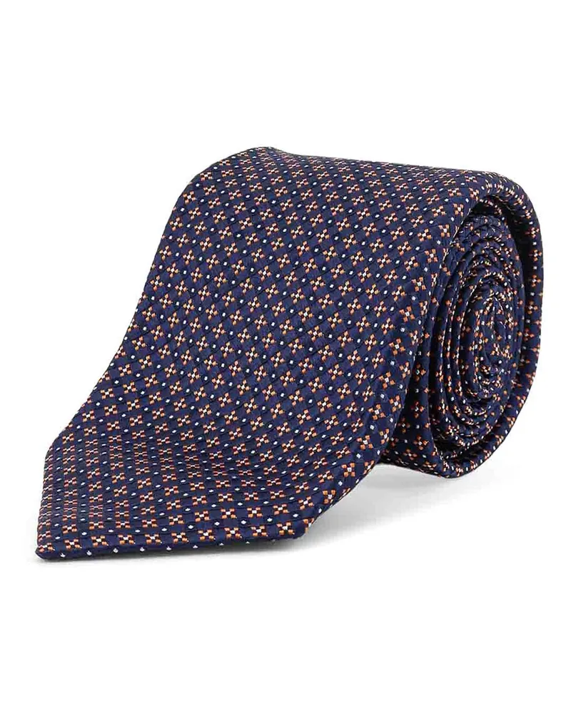 Kiton Krawatte - Blau Blau