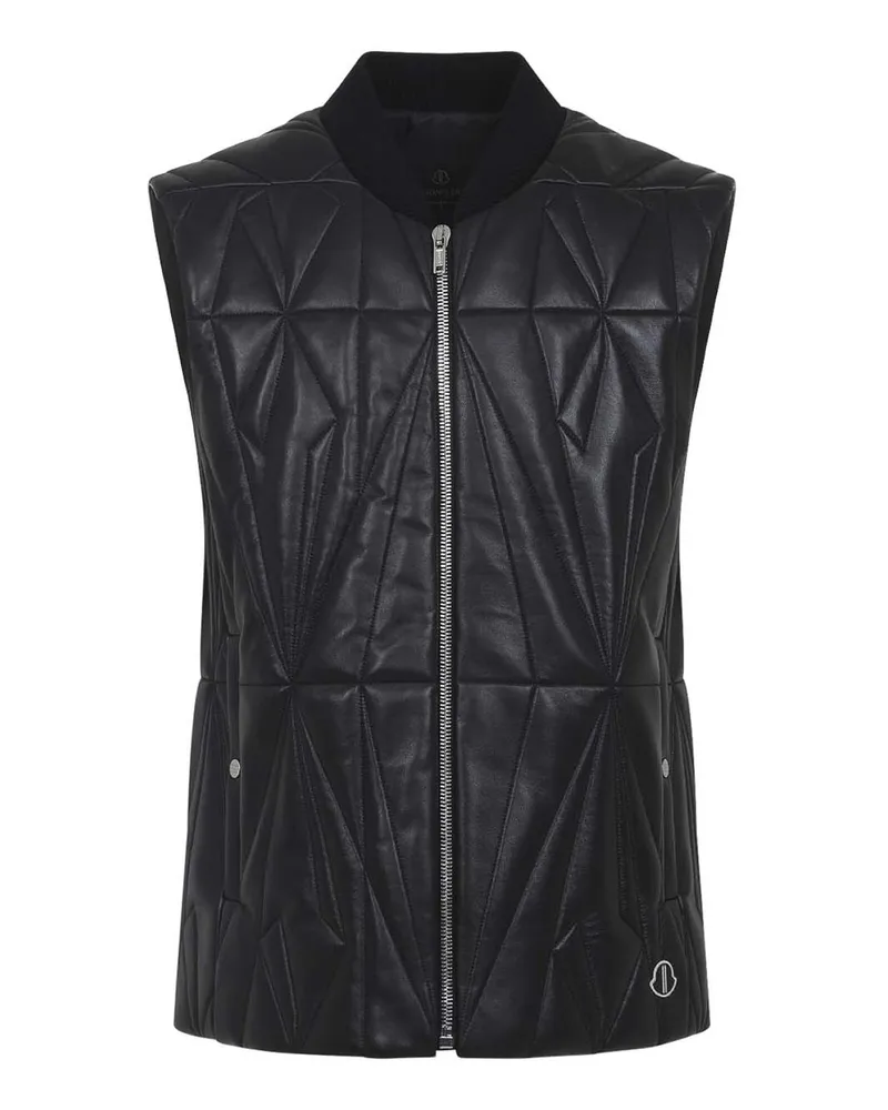 Moncler Weste - Schwarz Schwarz