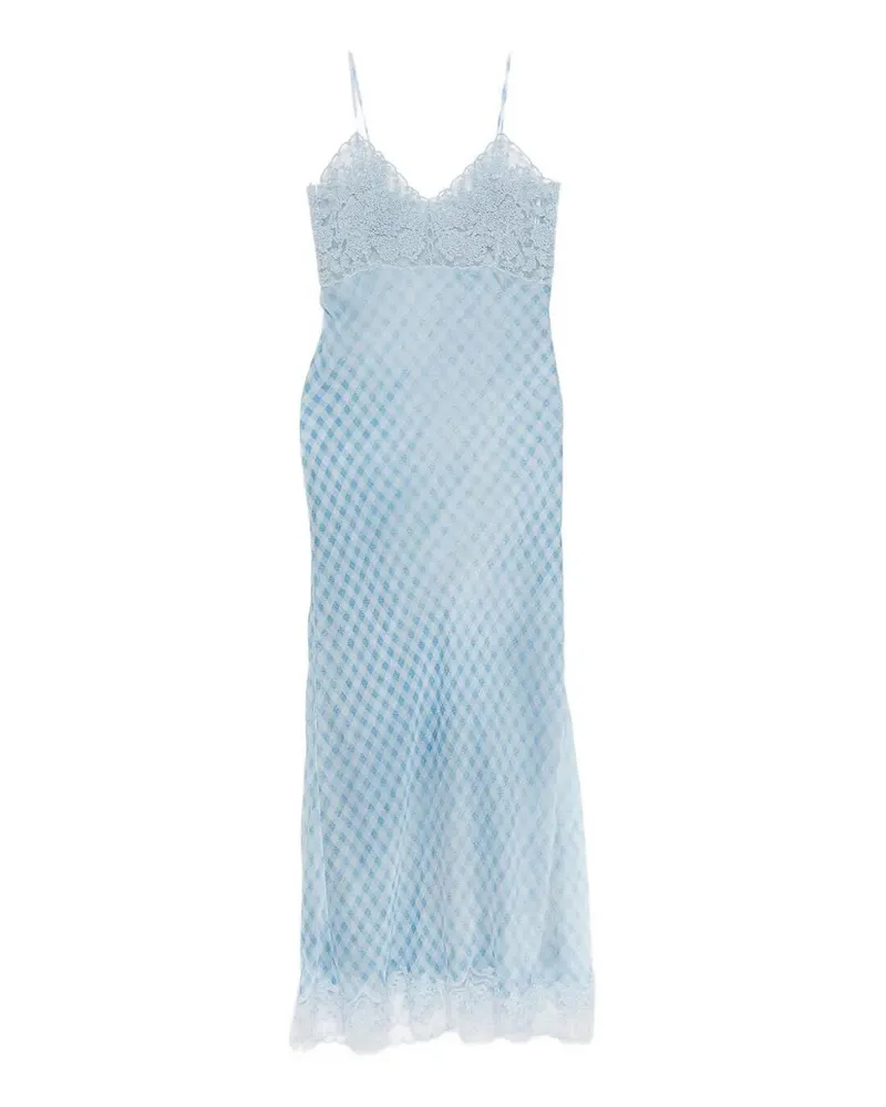 Ermanno Scervino Abendkleid - Hellblau Hellblau