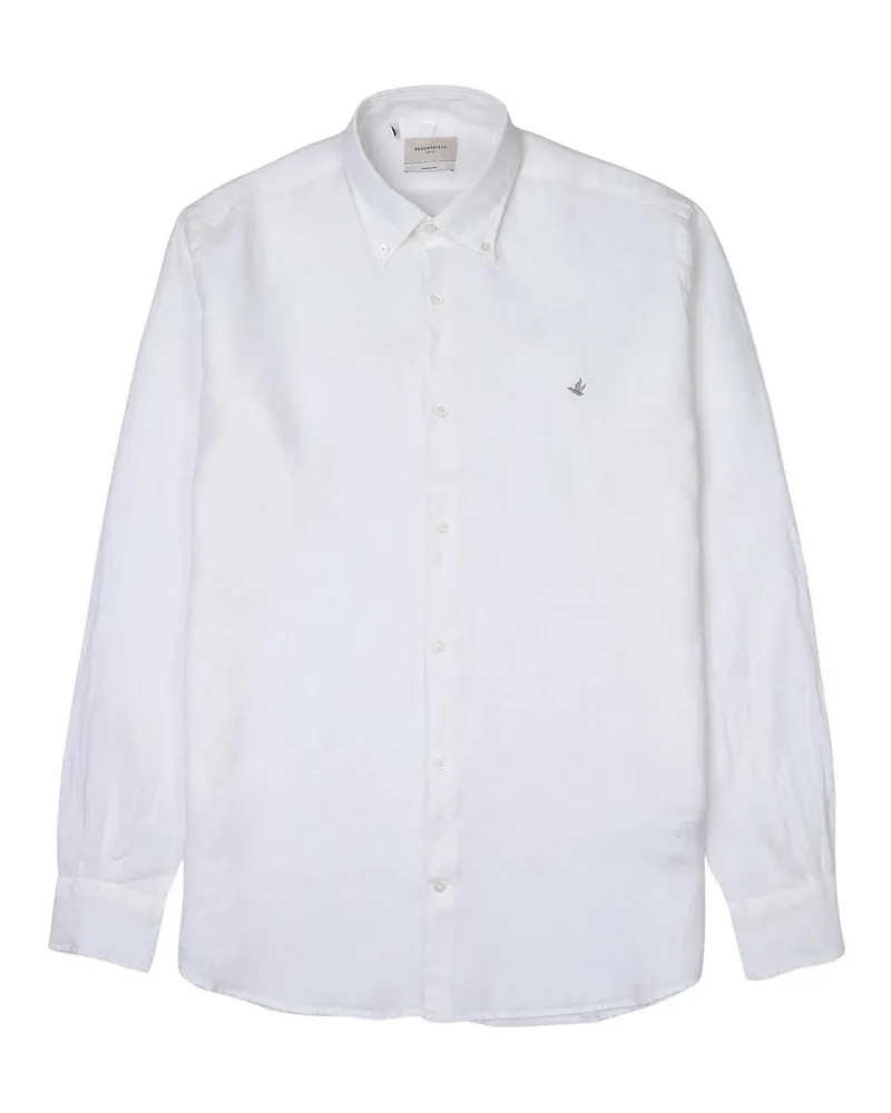 Brooksfield Hemd - Creme Creme
