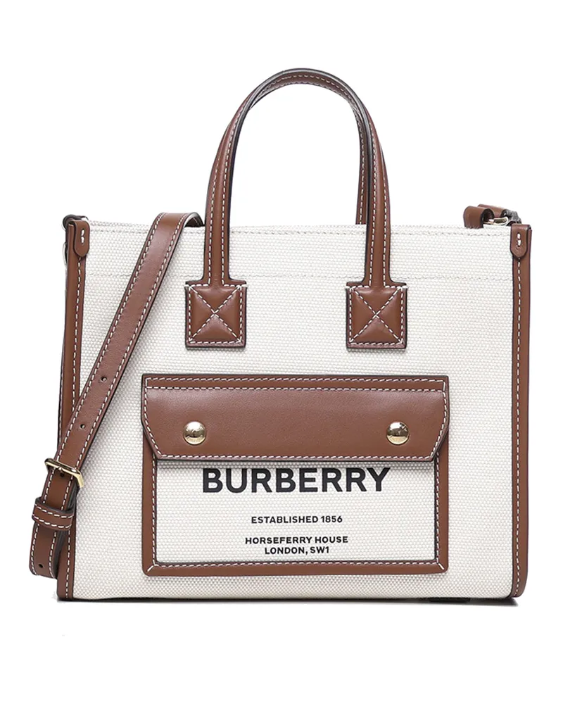Burberry Shopper - Weiß Weiß