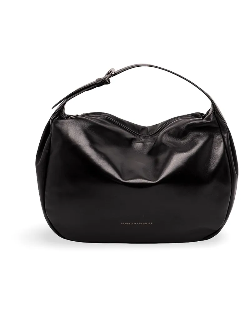 Brunello Cucinelli Schultertasche - Schwarz Schwarz