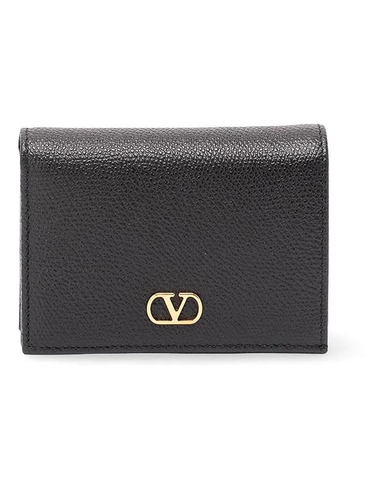 Valentino Garavani Portemonnaie - Schwarz Schwarz