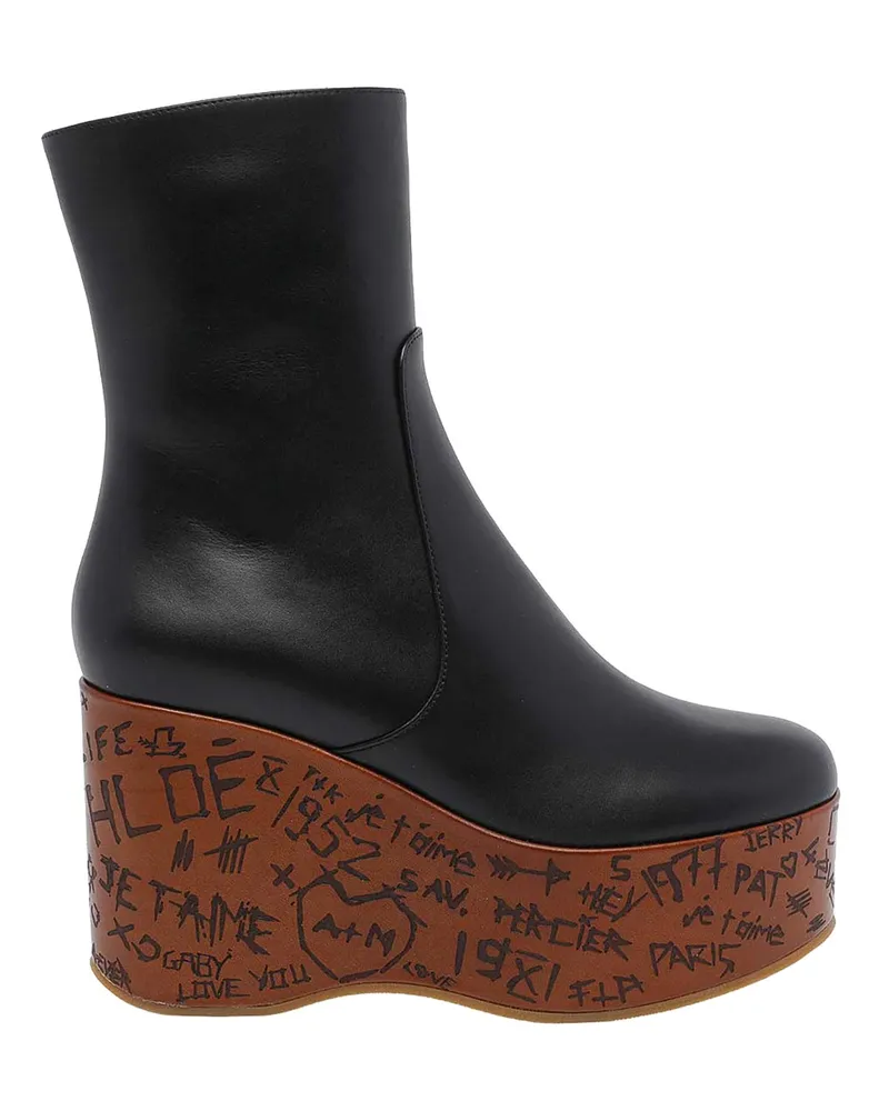 Chloé Stiefeletten - Schwarz Schwarz