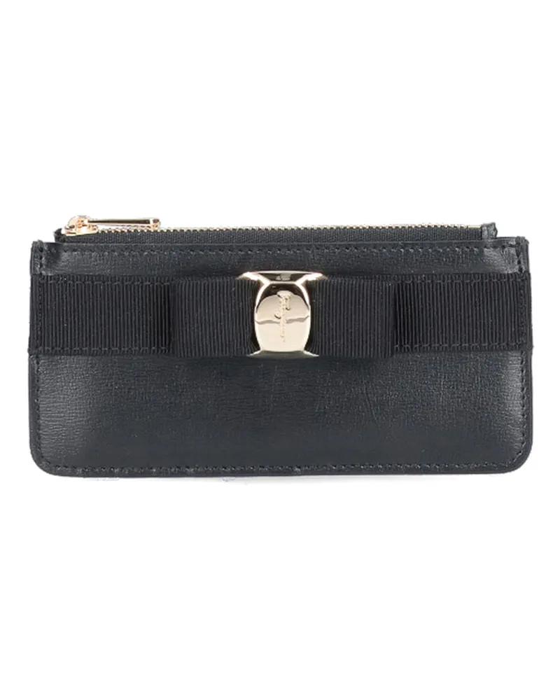Ferragamo Portemonnaie - Schwarz Schwarz