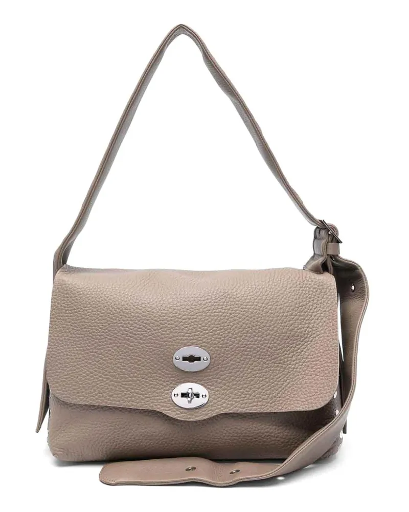 Zanellato Schultertasche - Grau Grau