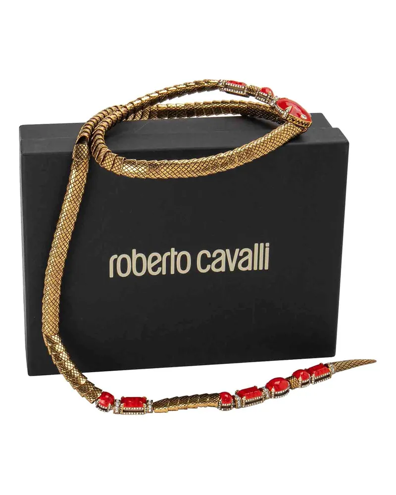 Roberto Cavalli Gürtel - Gold Gold