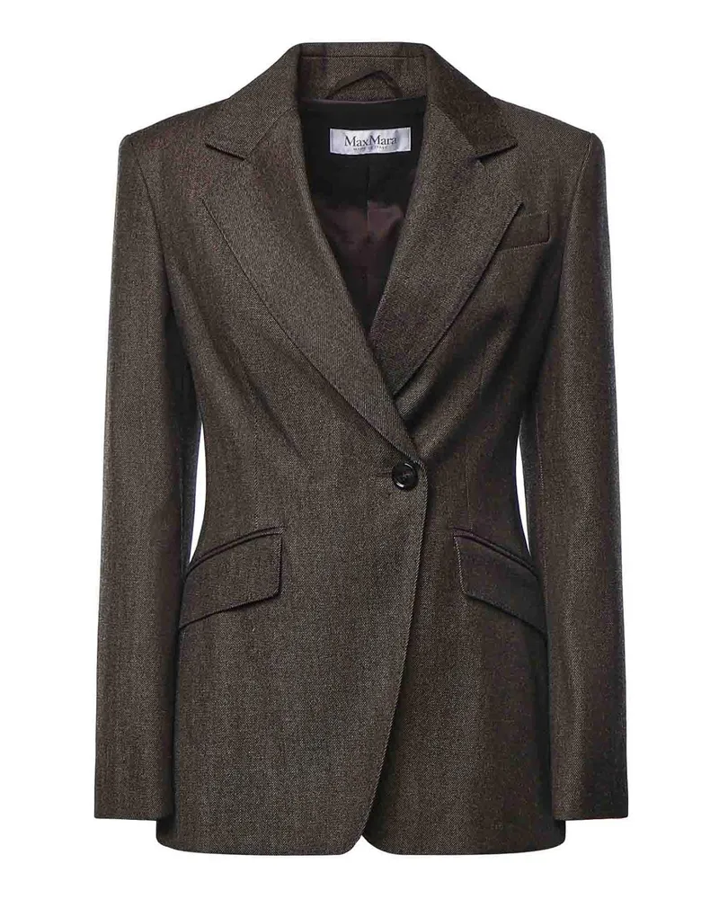 Max Mara Blazer - Schwarz Schwarz