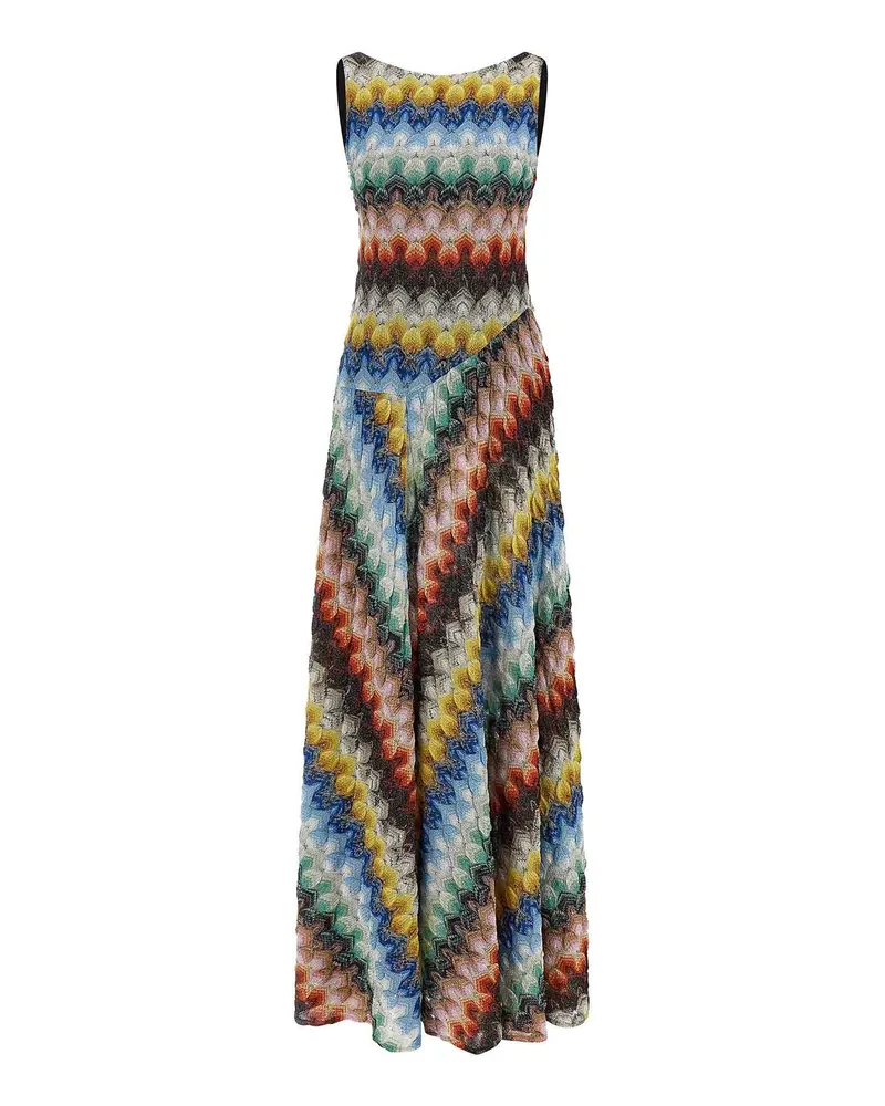 Missoni Maxikleid - Bunt Bunt