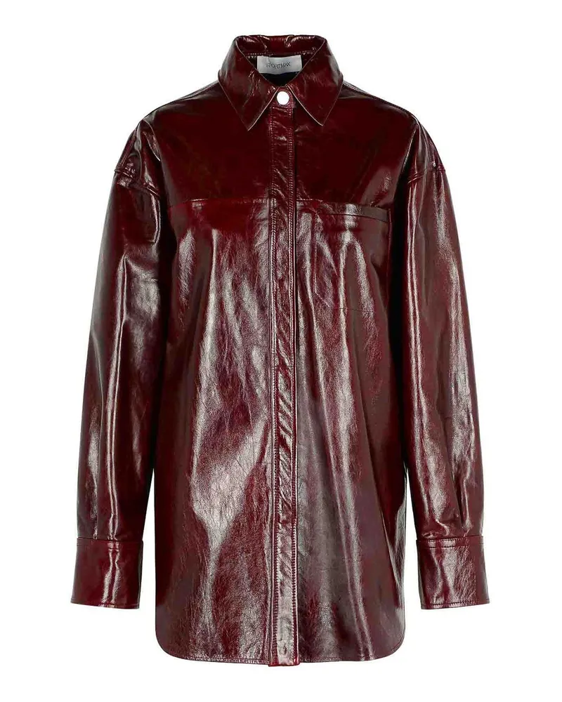 SPORTMAX Hemd - Dunkelrot Dunkelrot