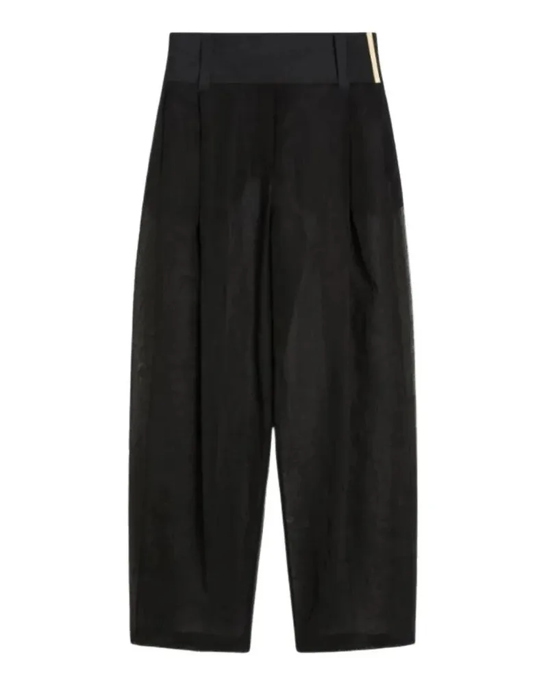 SPORTMAX Casual Hose - Schwarz Schwarz