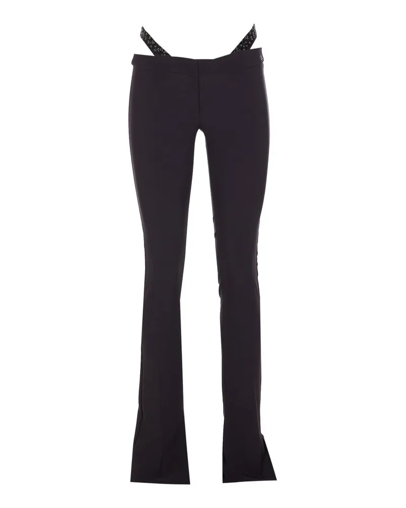 Elisabetta Franchi Casual Hose - Schwarz Schwarz
