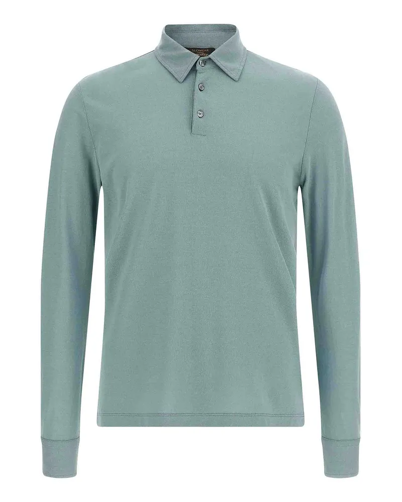 Zanone Poloshirt - Hellblau Hellblau