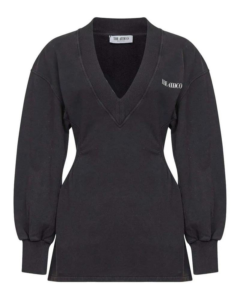 ATTICO Kurzes Kleid - Schwarz Schwarz
