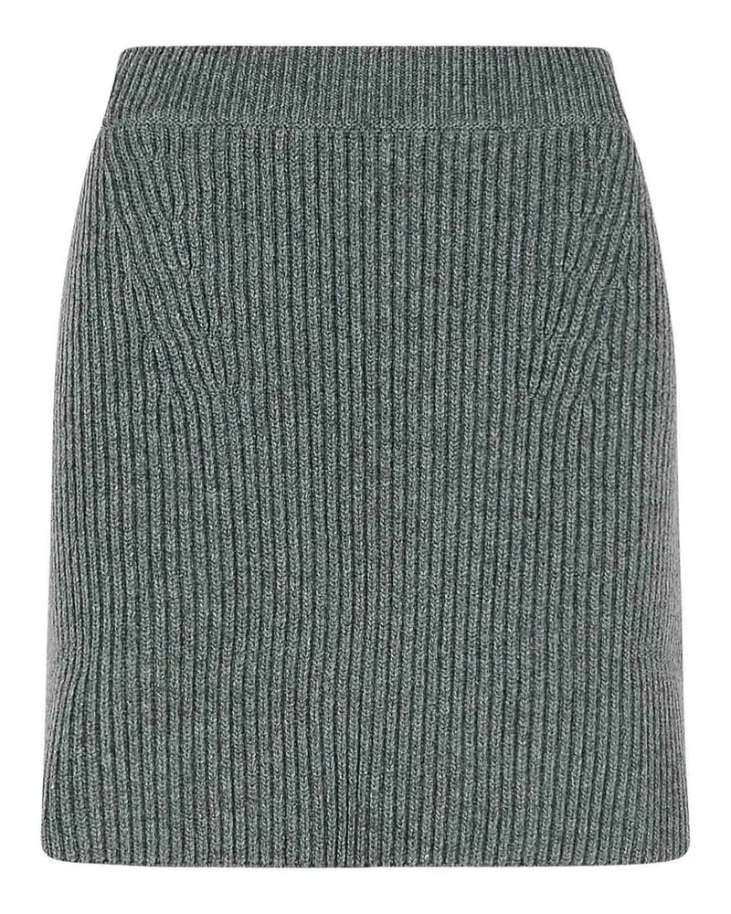 Jil Sander Minirock - Grau Grau