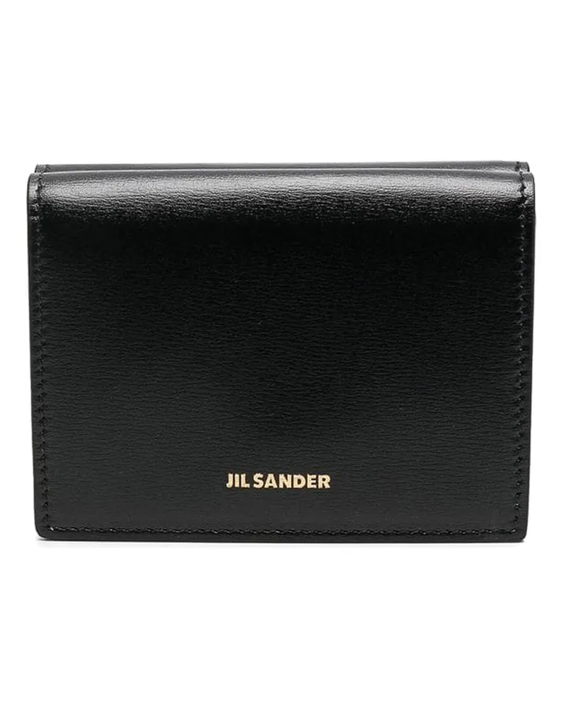 Jil Sander Portemonnaie - Schwarz Schwarz