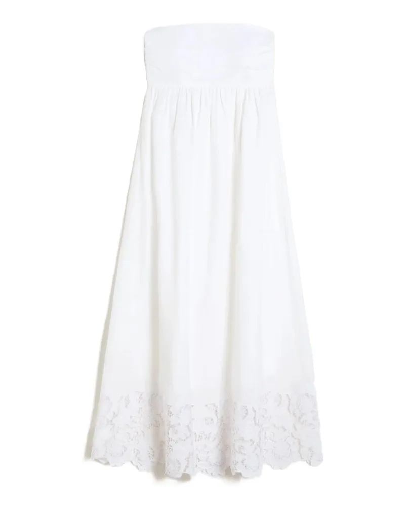 Max Mara Maxikleid - Weiß Weiß