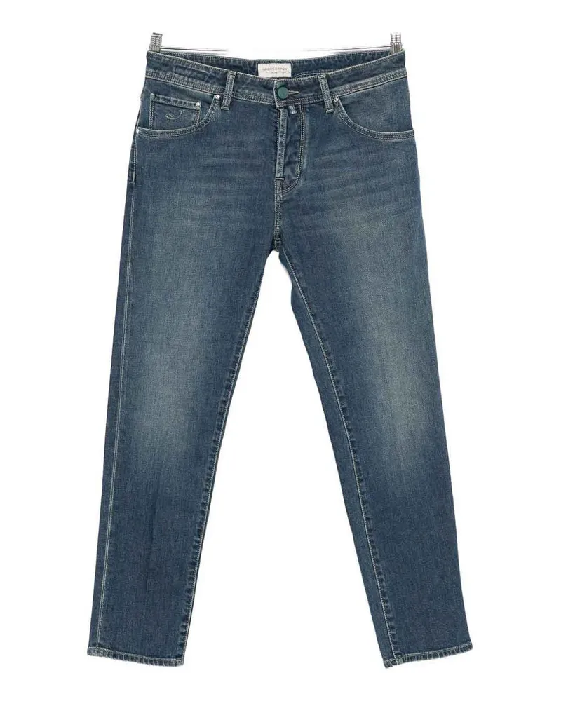 Jacob Cohën Straight Leg Jeans - Blau Blau