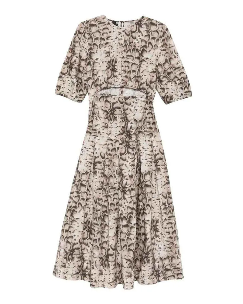 Pinko Knielanges Kleid - Beige Beige