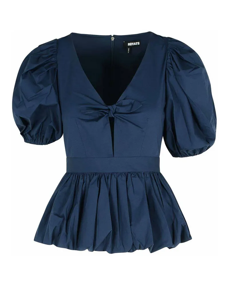 ROTATE Birger Christensen Bluse - Dunkelblau Dunkelblau