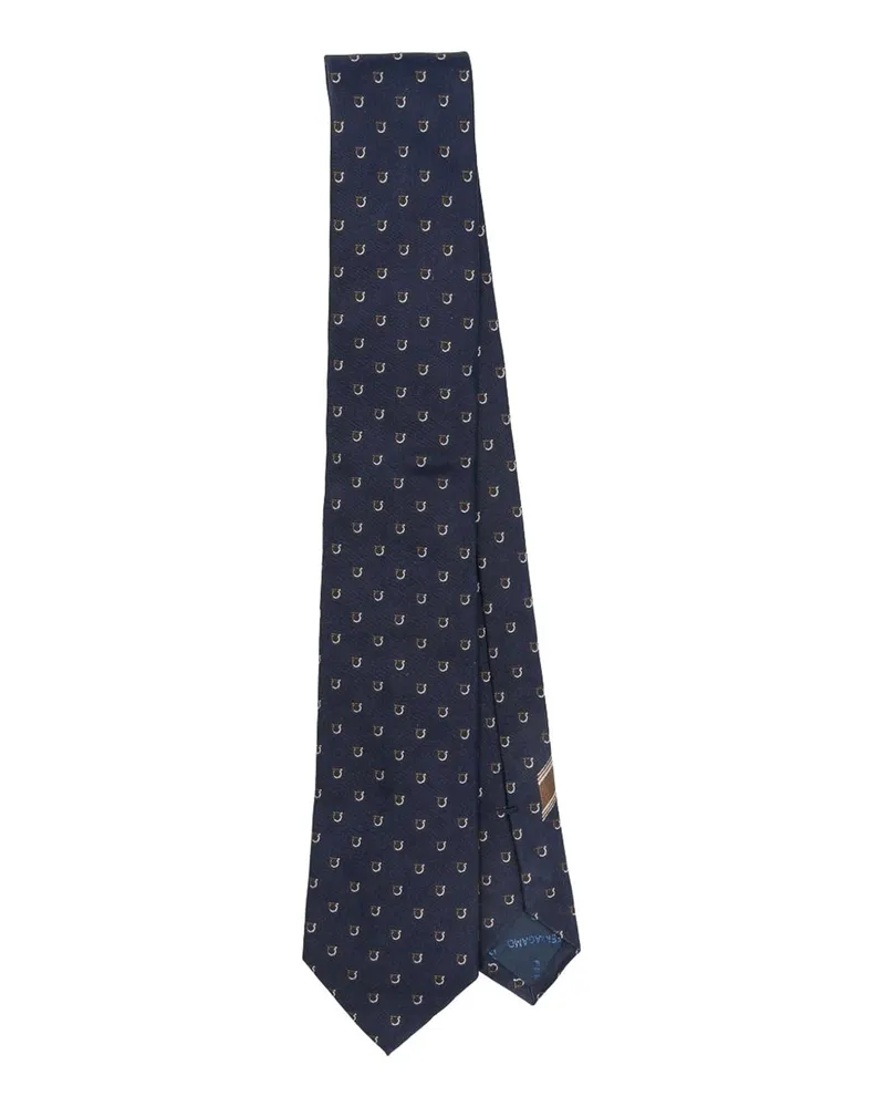 Ferragamo Krawatte - Blau Blau
