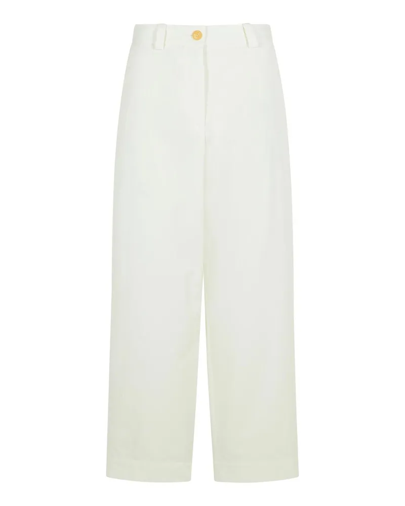 KHAITE Casual Hose - Weiß Weiß