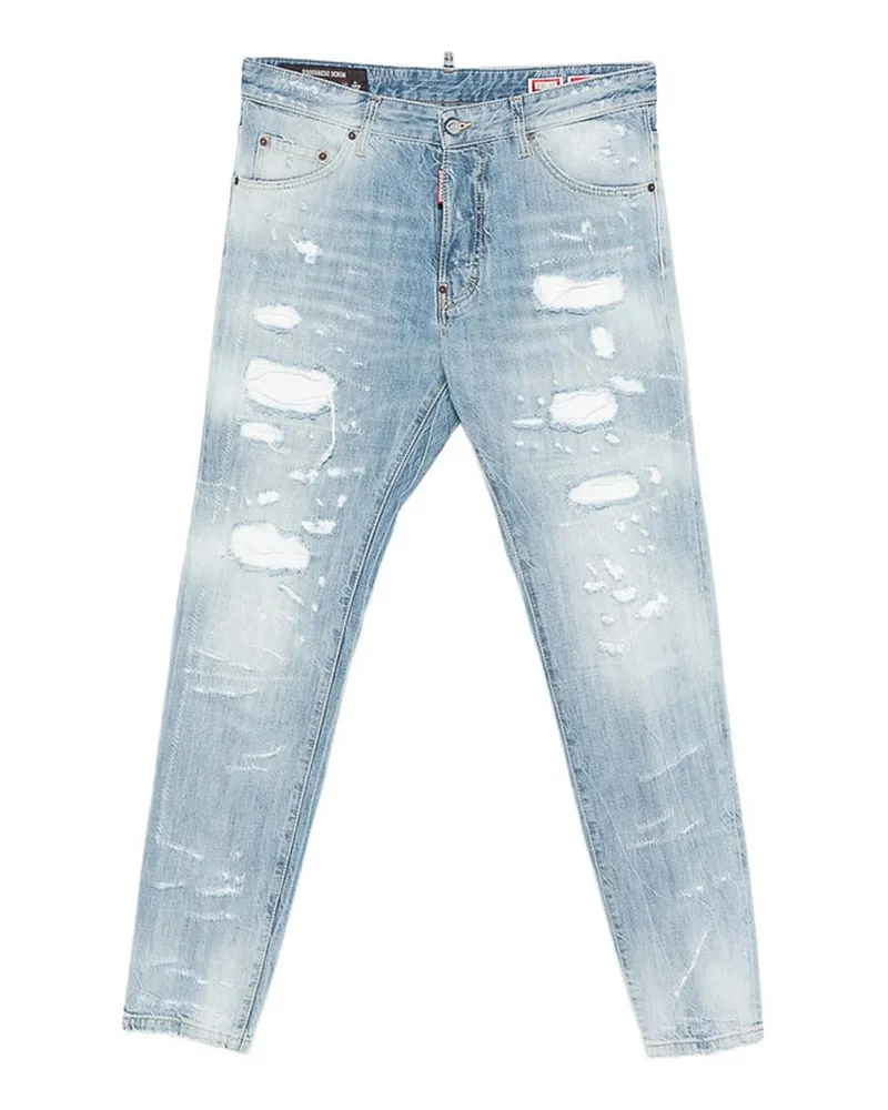 Dsquared2 Straight Leg Jeans - Blau Blau