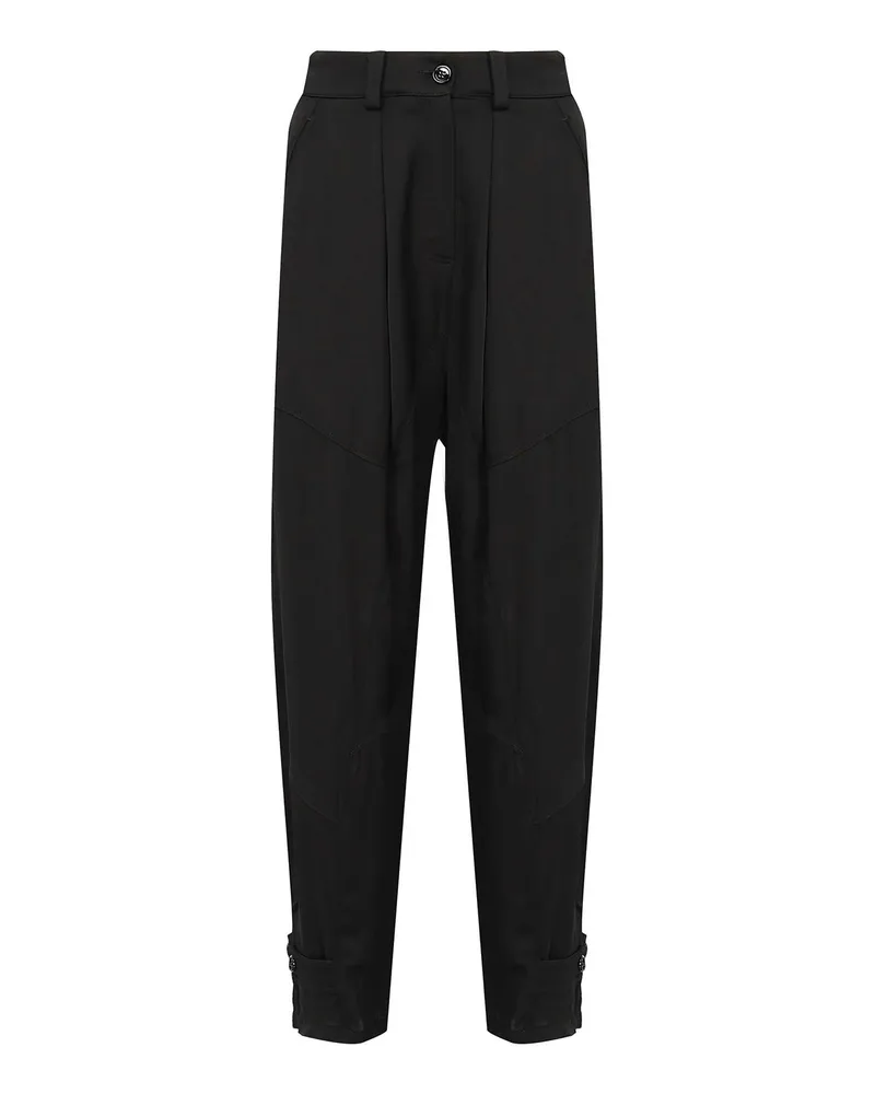 Pinko Casual Hose - Schwarz Schwarz