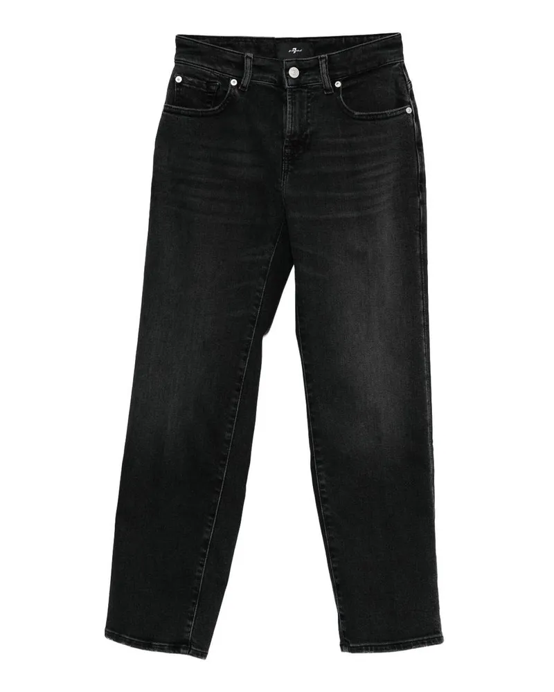 Seven7 Straight Leg Jeans - Schwarz Schwarz