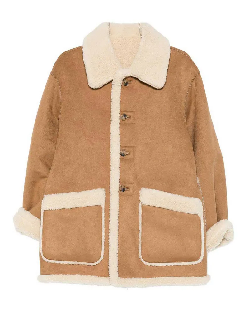 Dunst Lederjacke - Camel Camel