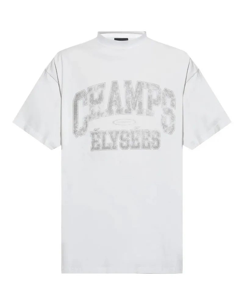 Balenciaga T-Shirt - Weiß Weiß