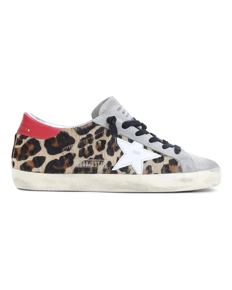Golden Goose Sneaker - Rot Animal