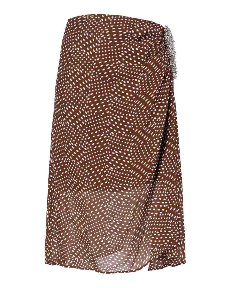 Dries van Noten Midirock - Braun Braun