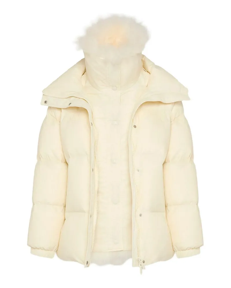 Yves Salomon Daunenjacke - Dunkelgrün Dunkelgrün