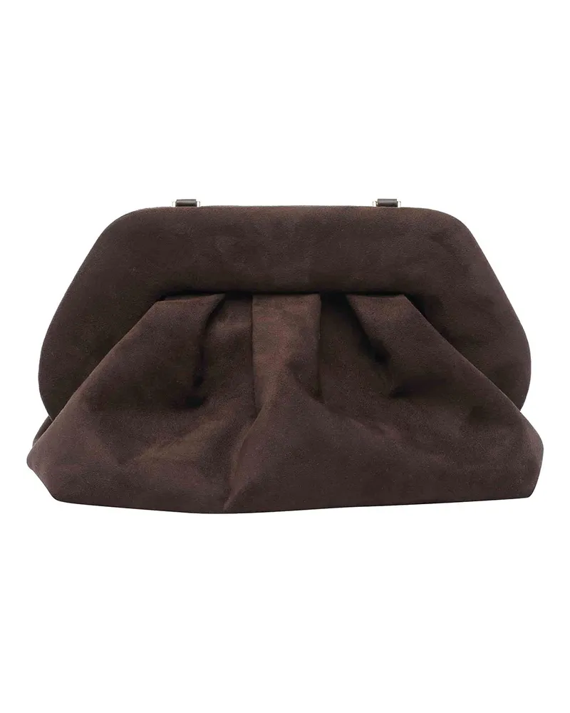 THEMOIRÈ Clutch - Braun Braun