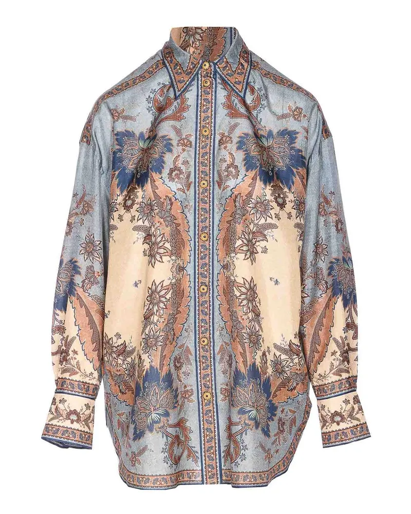 Zimmermann Hemd - Blau Blau