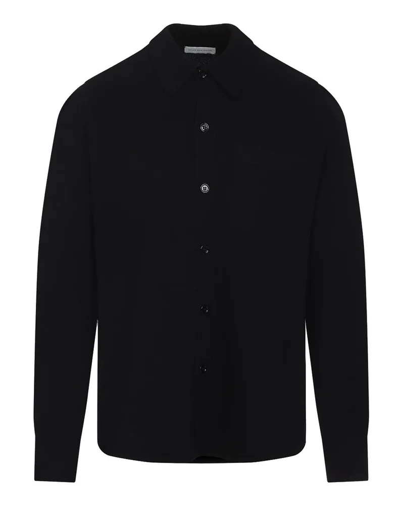 Dries van Noten Hemd - Schwarz Schwarz
