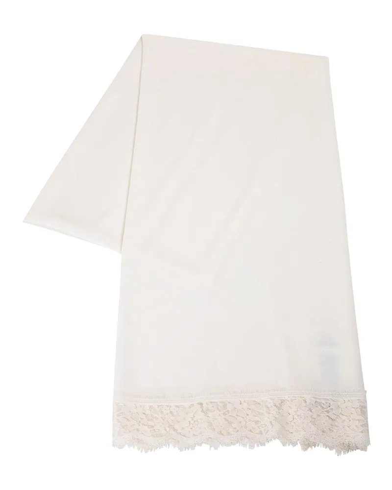 Ermanno Scervino Schal - Weiß Weiß