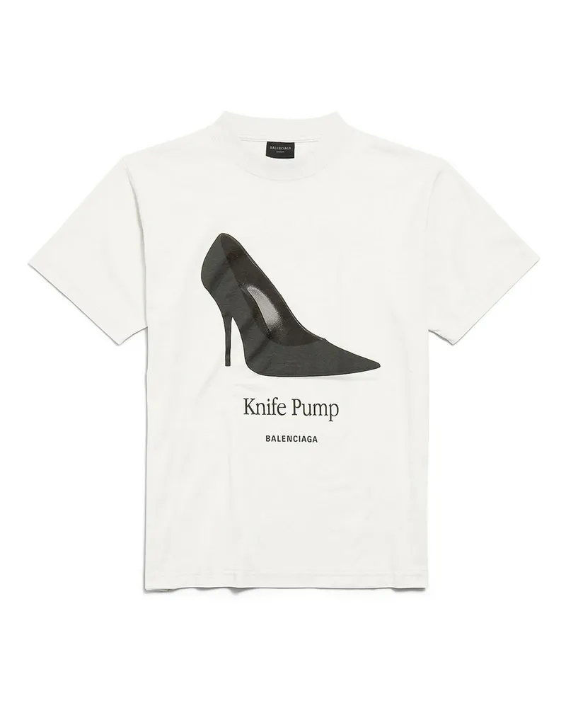 Balenciaga T-Shirt - Weiß Weiß