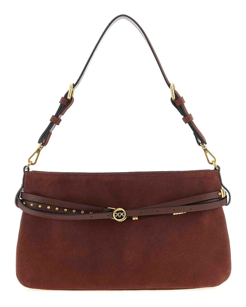 Pinko Schultertasche - Dunkelrot Dunkelrot