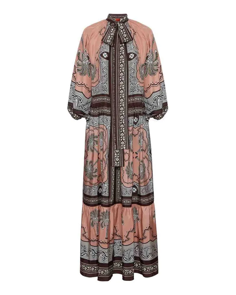 La DoubleJ Knielanges Kleid - Rosa Rosa