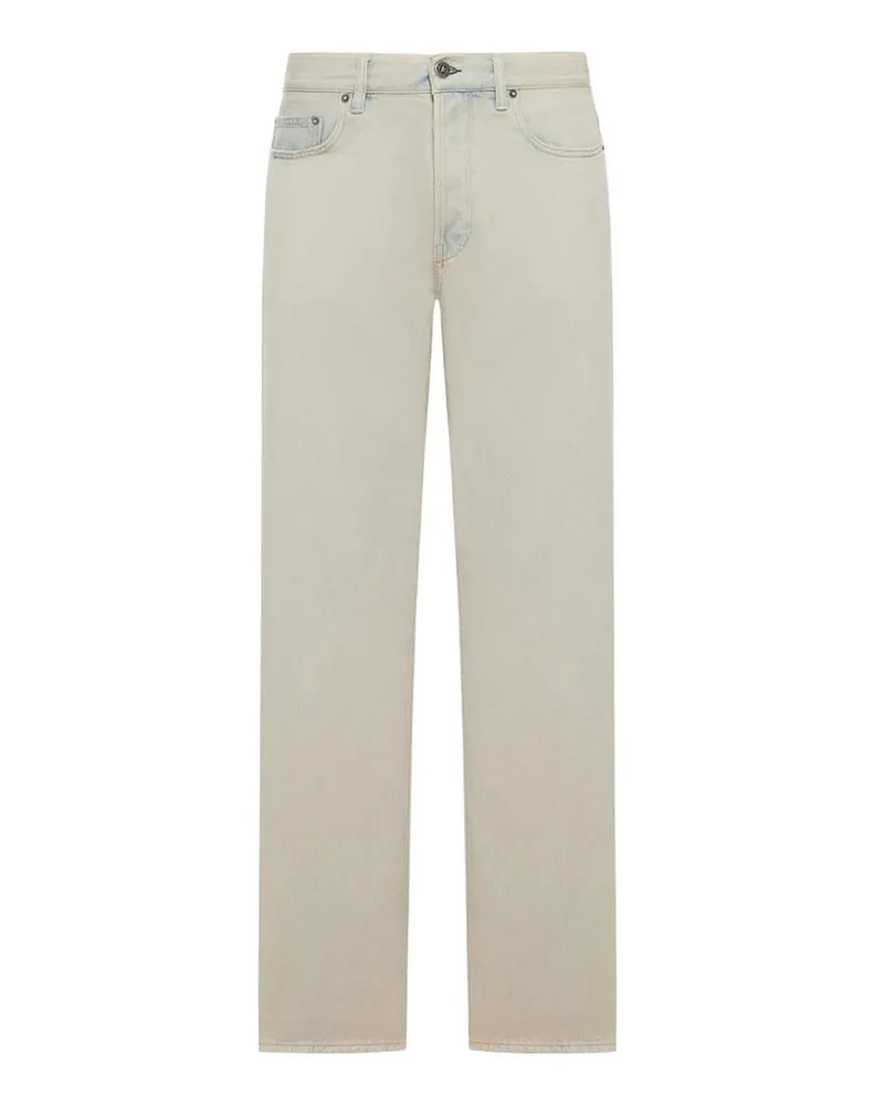 Golden Goose Straight Leg Jeans - Beige Beige
