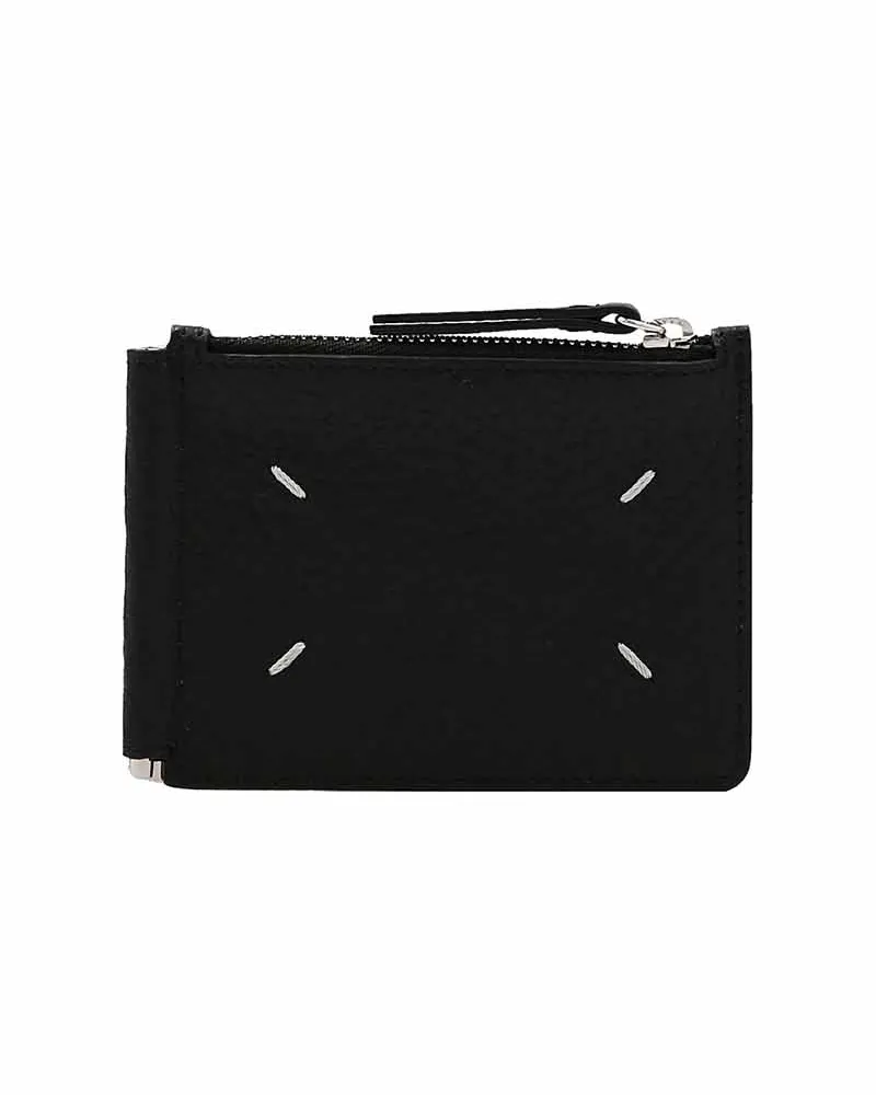Maison Margiela Portemonnaie - Schwarz Schwarz